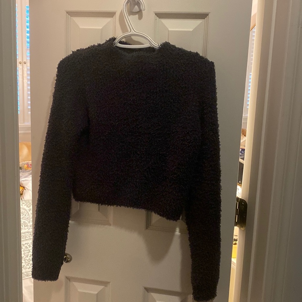 Aerie | Gray cropped sweater size small